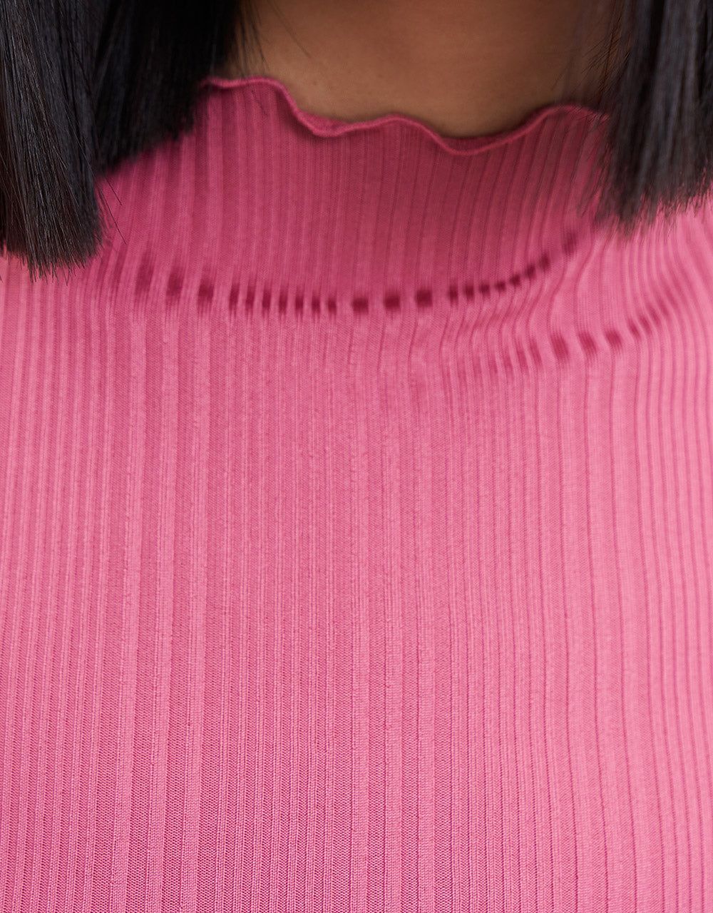 Lettuce Edge Textured T-Shirt sold by Urban Revivo product image thumbnail 5