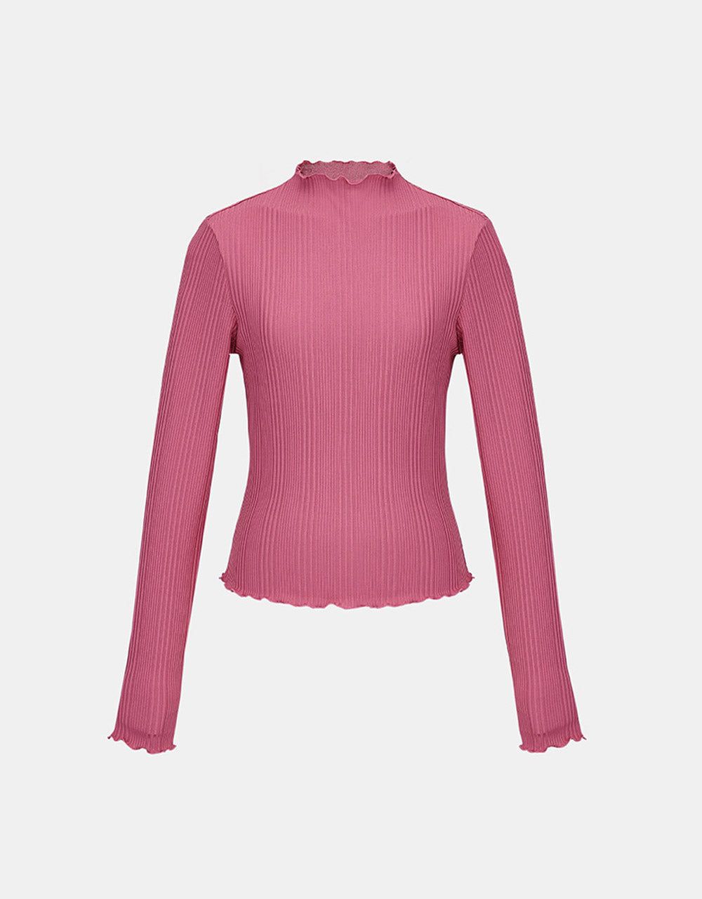 Lettuce Edge Textured T-Shirt sold by Urban Revivo