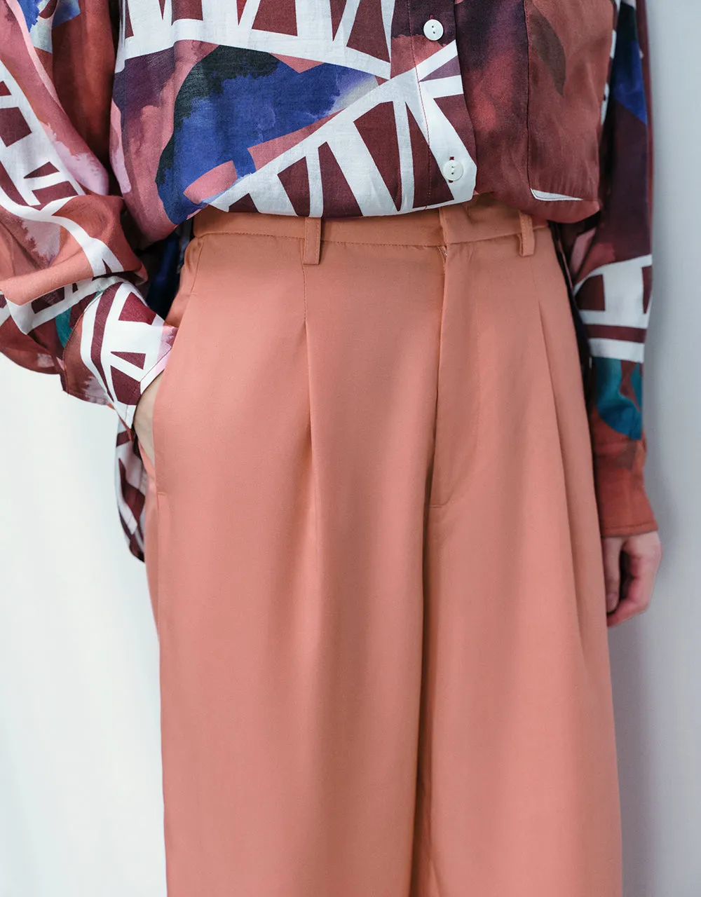 Wide-Leg Pants sold by Urban Revivo product image thumbnail 5