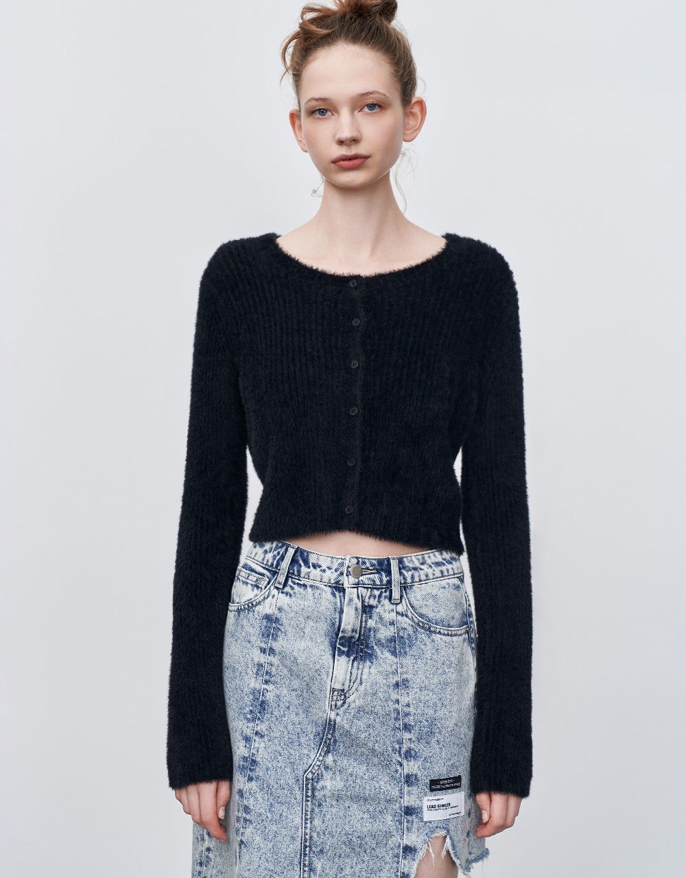 Button Through Knit Cardigan sold by Urban Revivo