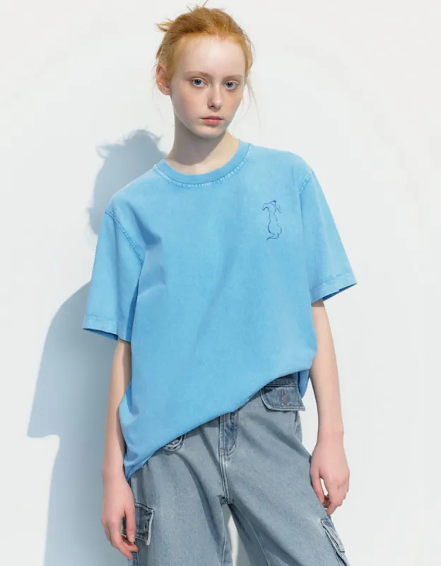 Crew Neck Loose T-Shirt sold by Urban Revivo
