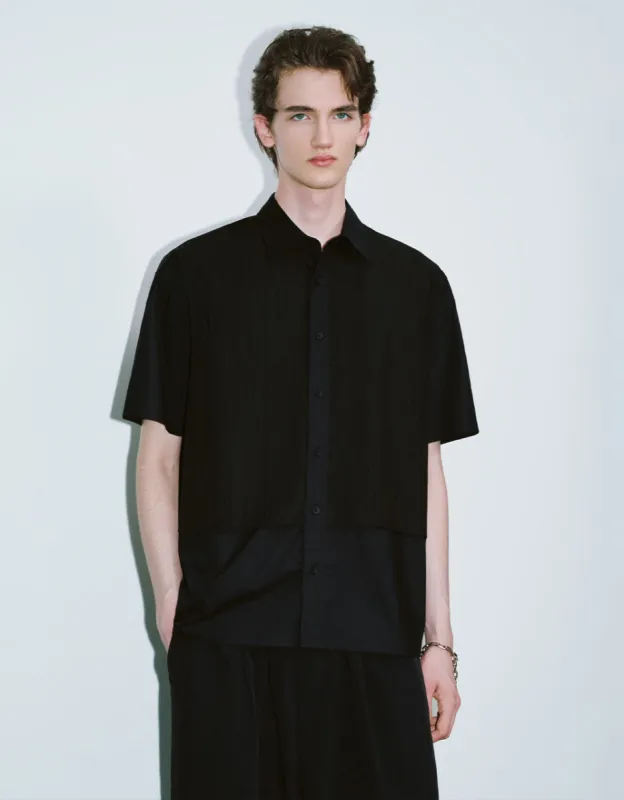 Button Up Oversized Shirt sold by Urban Revivo