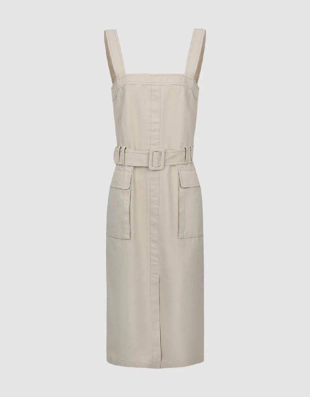 Sleeveless Off-Shoulder A-Line Dress sold by Urban Revivo product image thumbnail 2