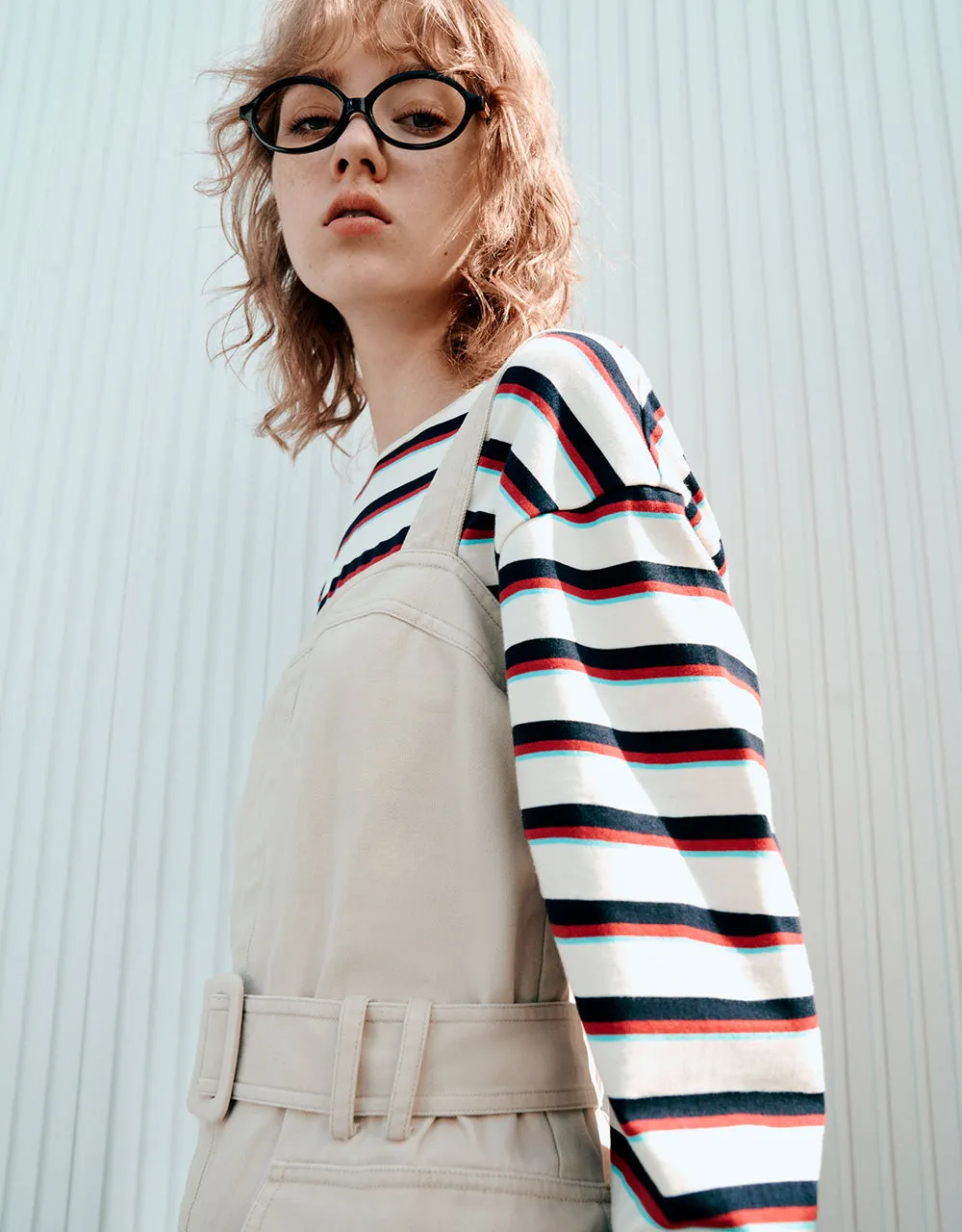 Sleeveless Off-Shoulder A-Line Dress sold by Urban Revivo product image thumbnail 5