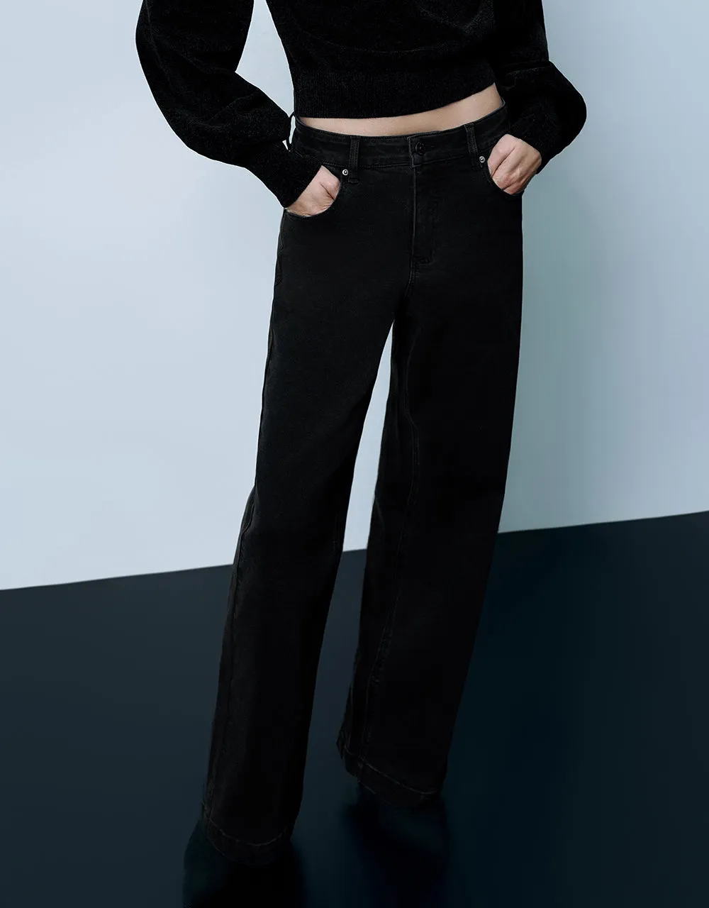 Wide-Leg Jeans sold by Urban Revivo product image thumbnail 4