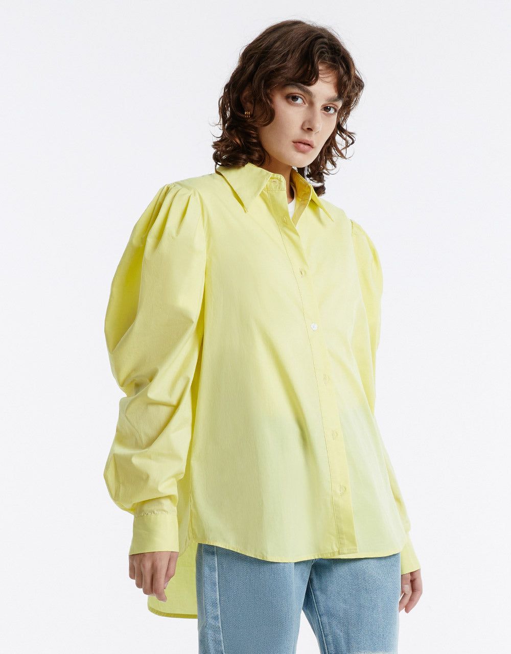 Puff Sleeve Shirt sold by Urban Revivo product image thumbnail 2