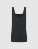 Square-cut Collar A-Line Dress sold by Urban Revivo