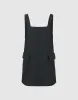 Square-cut Collar A-Line Dress sold by Urban Revivo