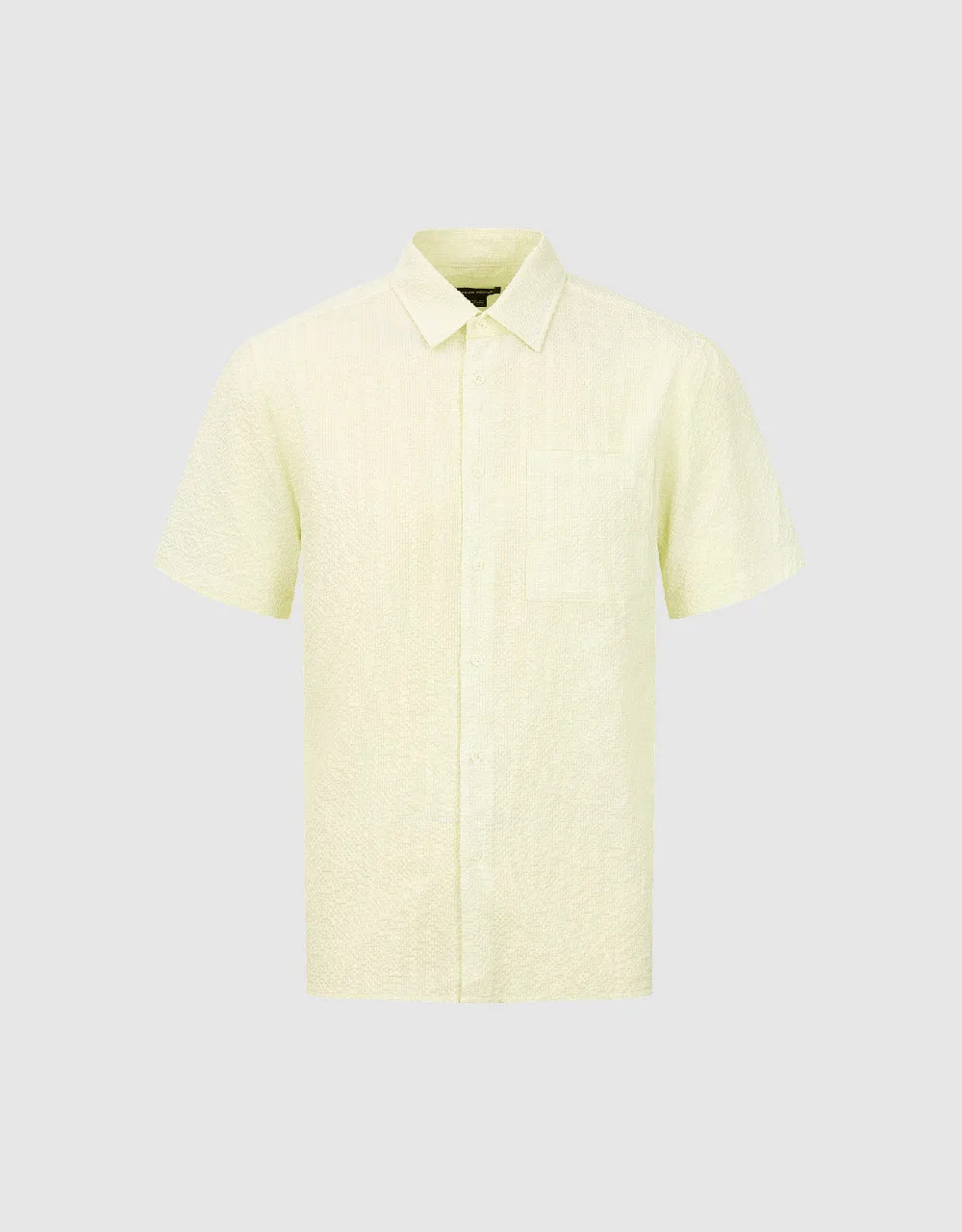 Textured Button Up Loose Shirt sold by Urban Revivo product image thumbnail 4