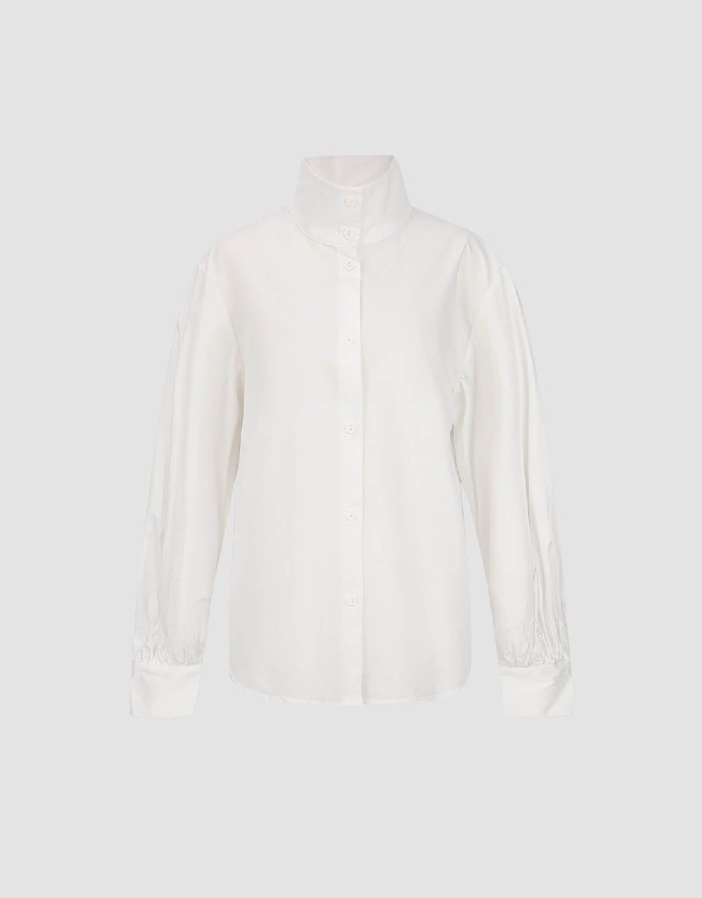 Button Up Straight Shirt sold by Urban Revivo product image thumbnail 2
