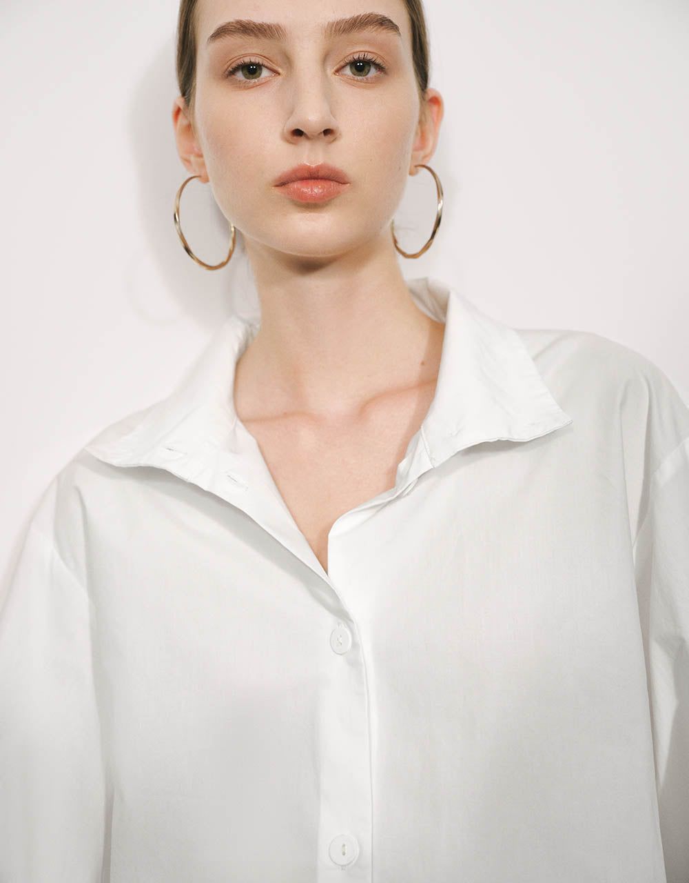 Button Up Straight Shirt sold by Urban Revivo product image thumbnail 5