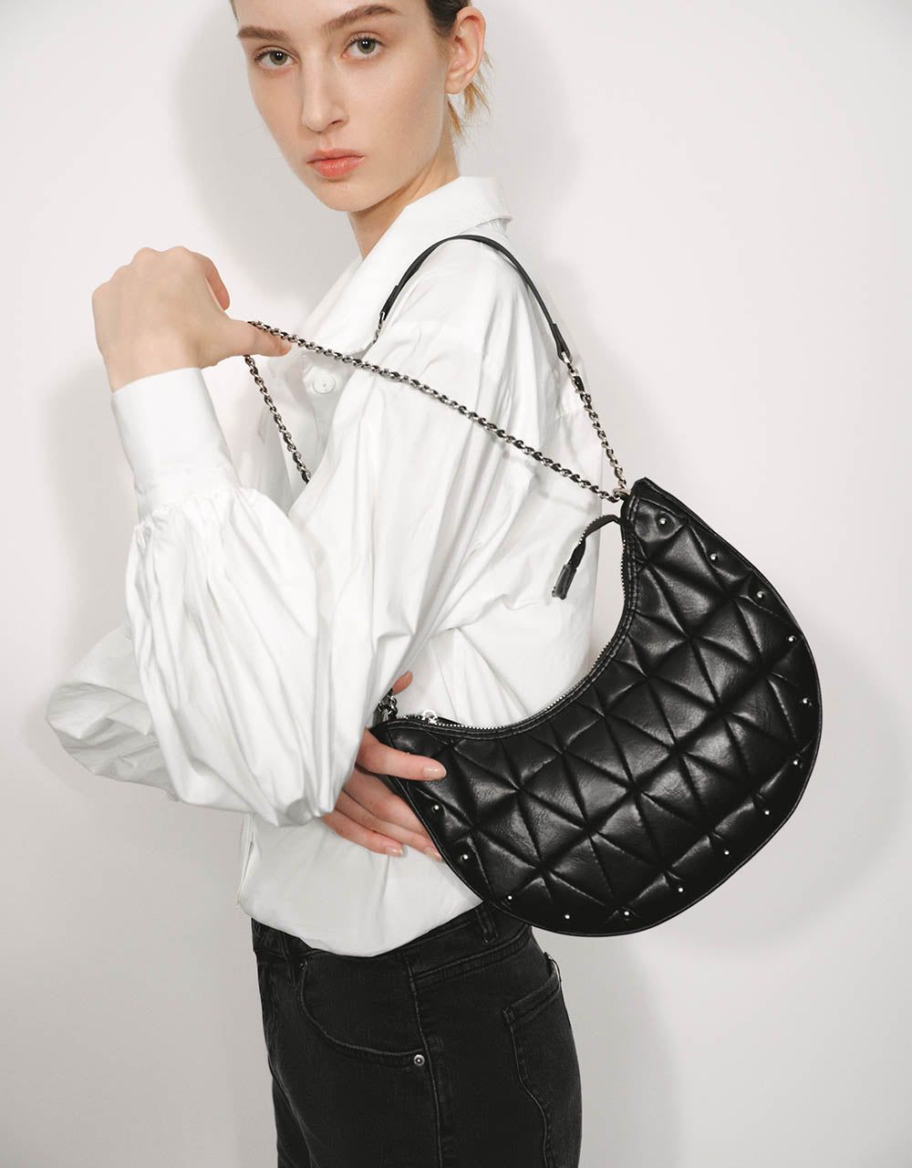 Button Up Straight Shirt sold by Urban Revivo product image thumbnail 3