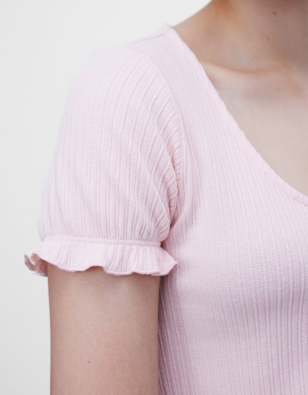 Frill Hem T-Shirt sold by Urban Revivo product image thumbnail 3