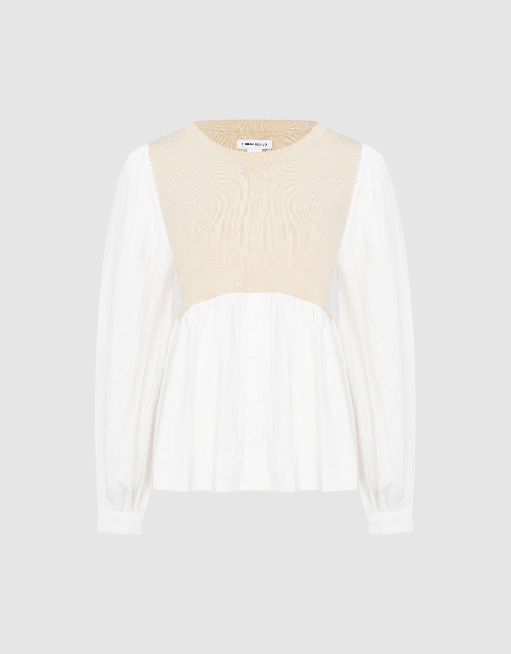 Knitted A-Line T-Shirt sold by Urban Revivo product image thumbnail 5