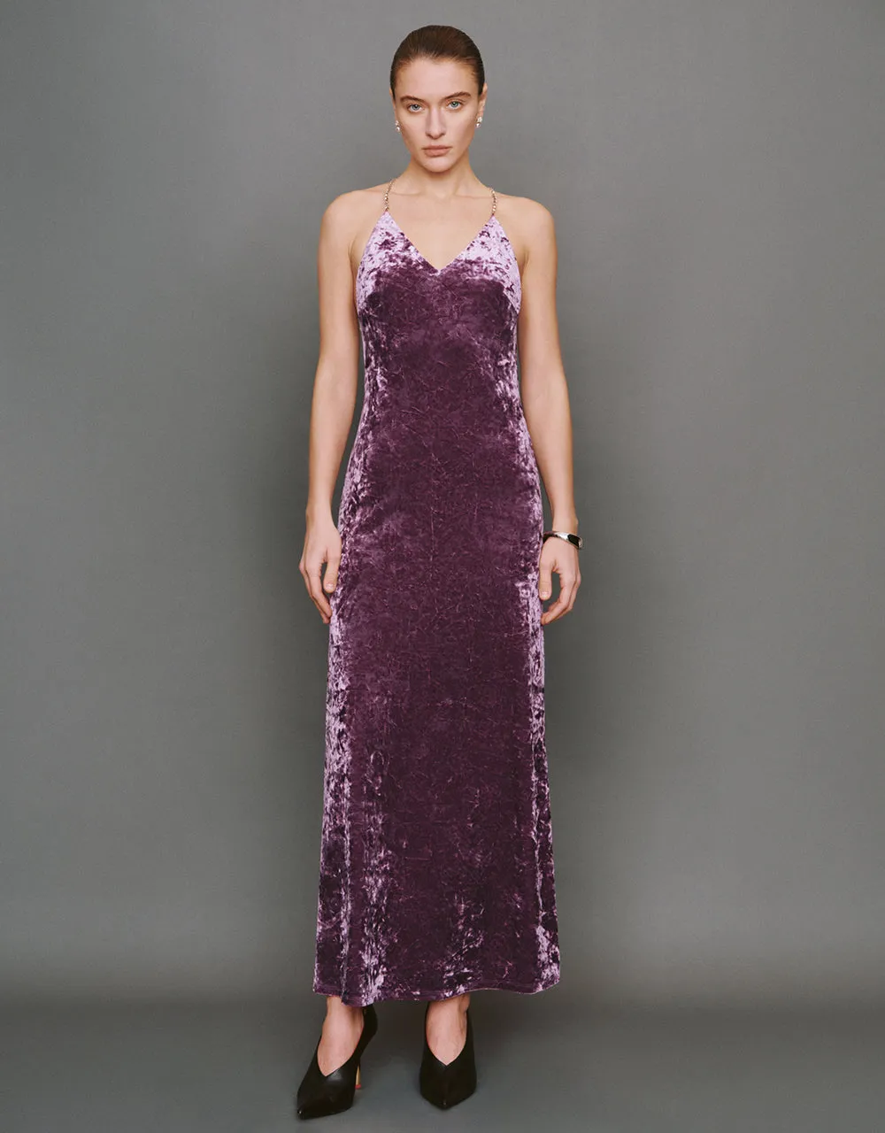 Halter Neck Sleeveless A-Line Dress sold by Urban Revivo product image thumbnail 2