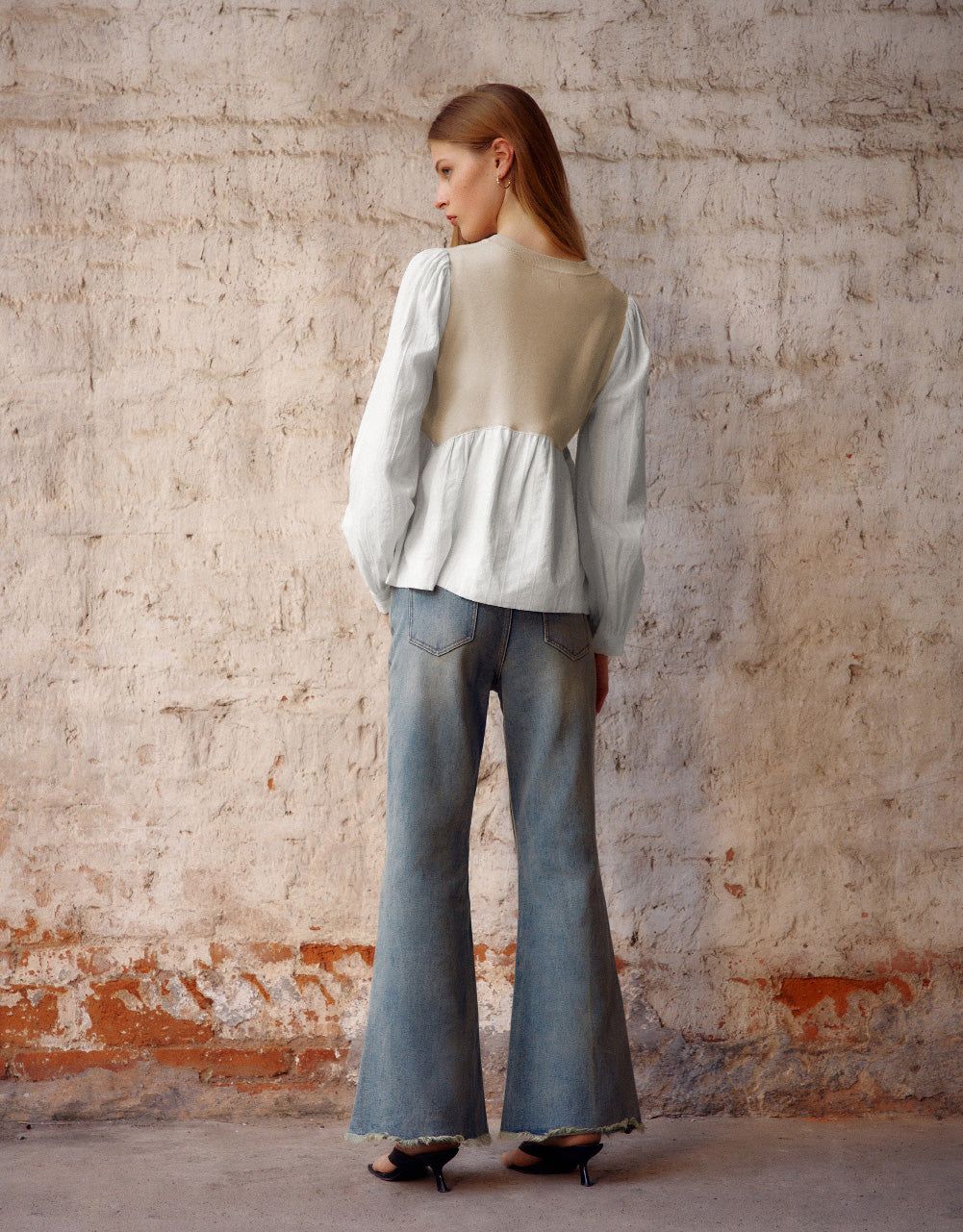 Knitted A-Line T-Shirt sold by Urban Revivo product image thumbnail 3