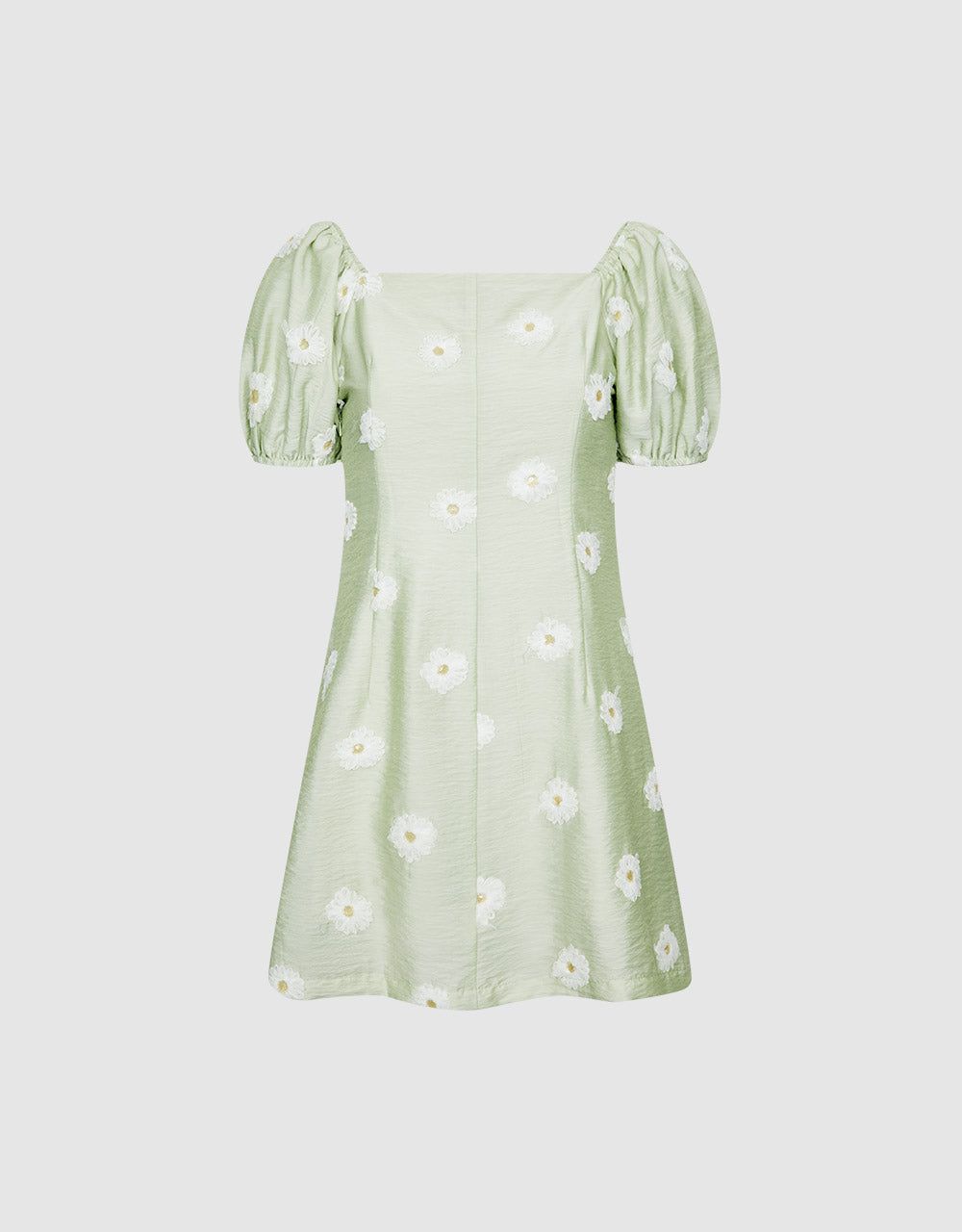 Square Neck Floral Dress sold by Urban Revivo product image thumbnail 4