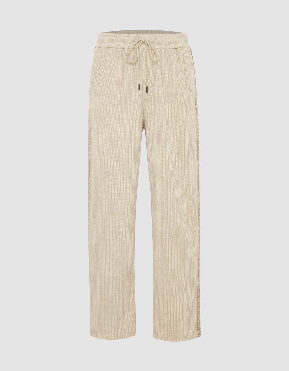 Drawstring Waist Straight Pants sold by Urban Revivo