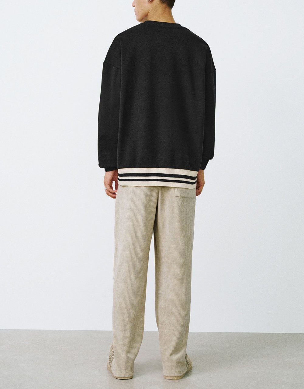 Drawstring Waist Straight Pants sold by Urban Revivo product image thumbnail 5