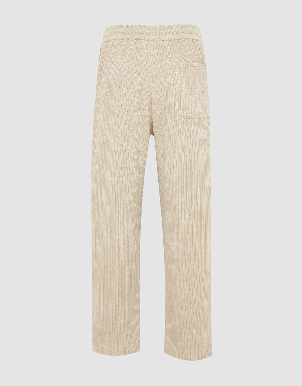 Drawstring Waist Straight Pants sold by Urban Revivo product image thumbnail 3