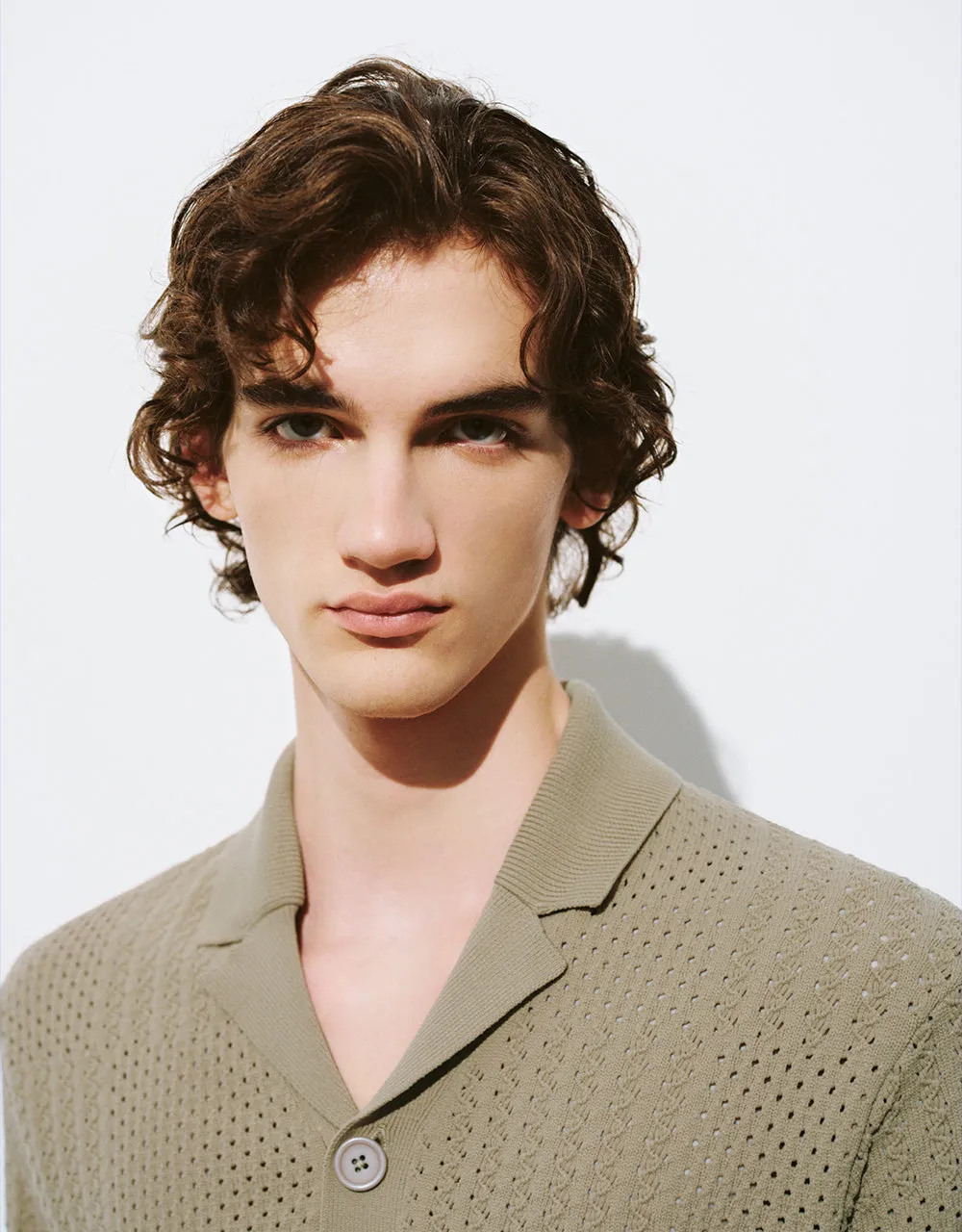 Pointelle Knitted T-Shirt sold by Urban Revivo product image thumbnail 4