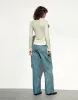 Crew Neck Knitted Skinny T-Shirt sold by Urban Revivo