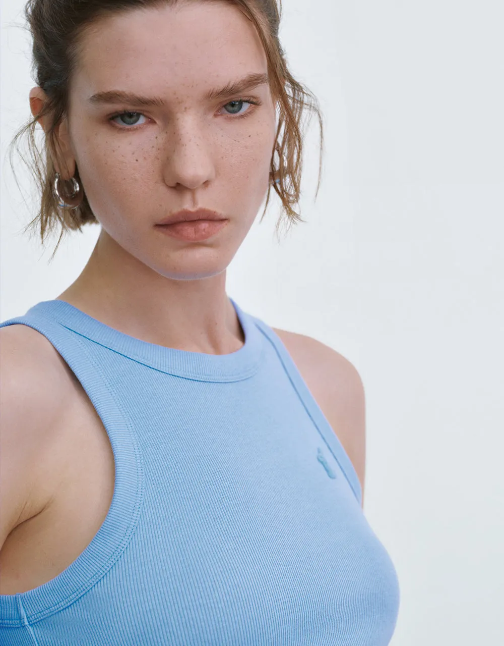 U Neck Tank Top sold by Urban Revivo product image thumbnail 4