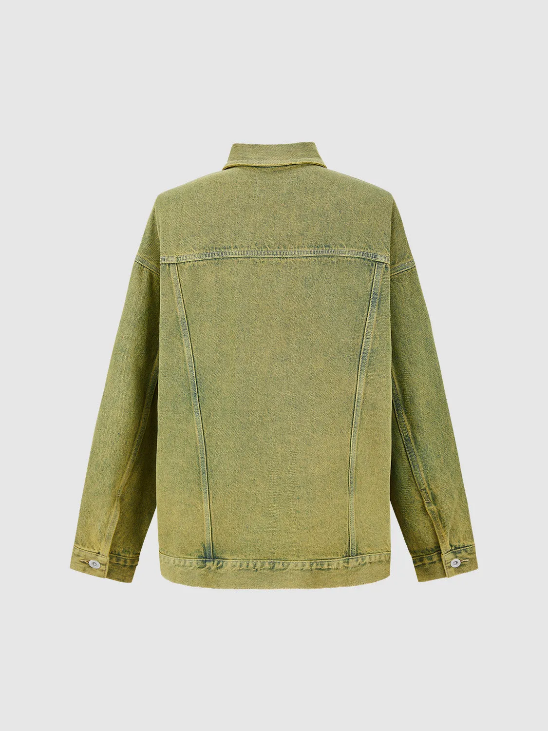 Distressed Denim Jacket sold by Urban Revivo product image thumbnail 2