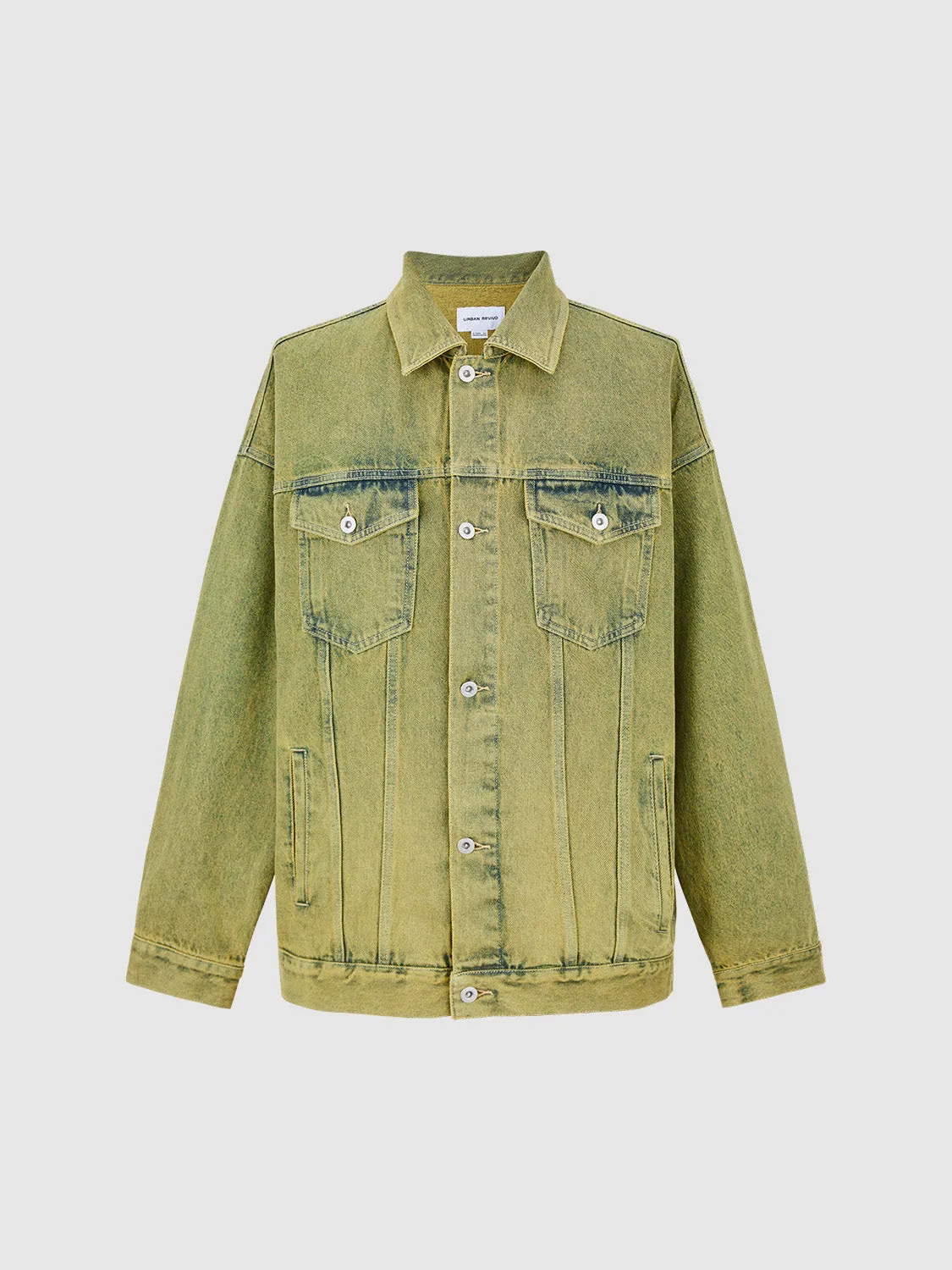 Distressed Denim Jacket sold by Urban Revivo product image thumbnail 3