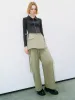 2 In 1 Wide-Leg Pants sold by Urban Revivo