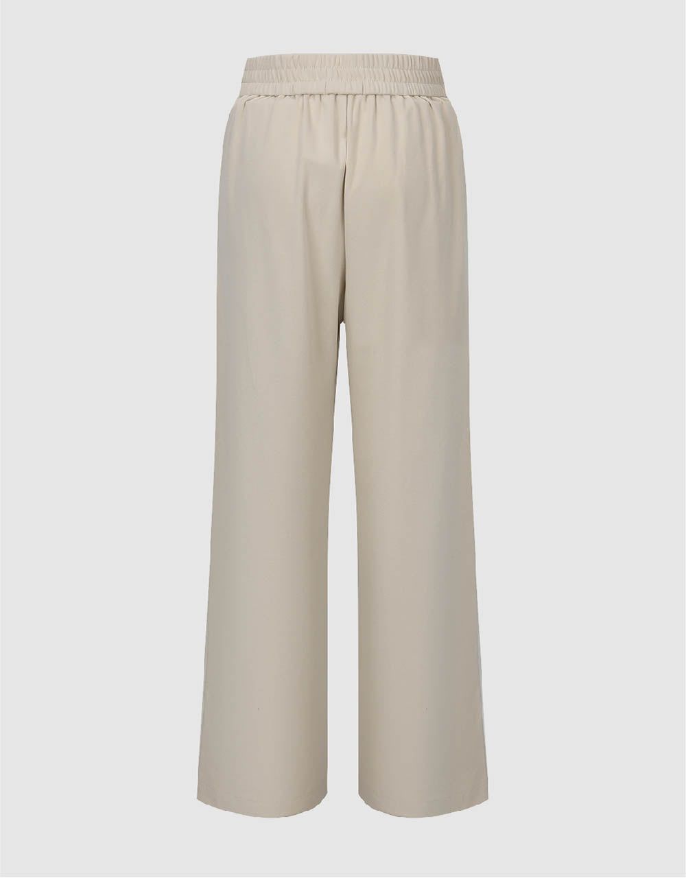 Elastic Waist Knitted Straight Pants sold by Urban Revivo product image thumbnail 3