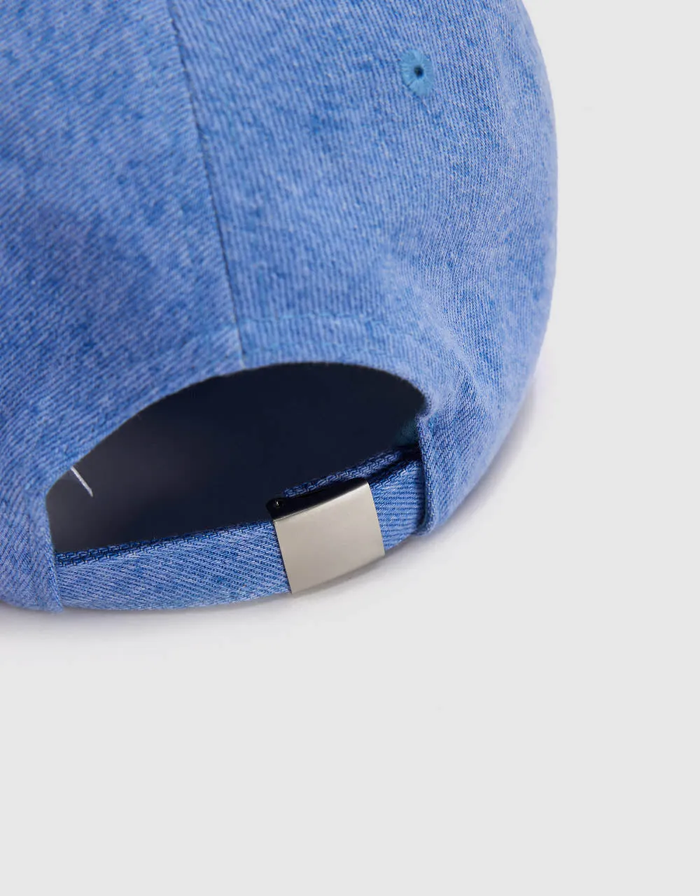 Letter Embroidered Denim Baseball Cap sold by Urban Revivo product image thumbnail 5