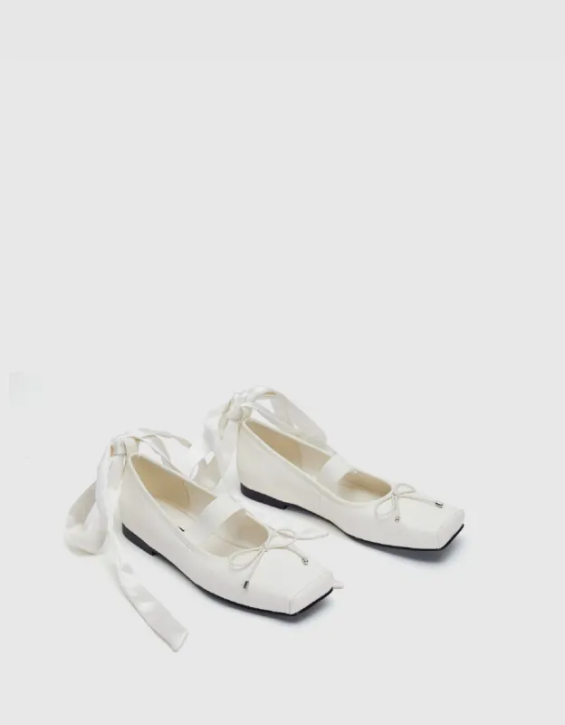 Lace Up Square Toe Pumps sold by Urban Revivo