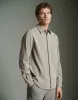 Button Up Straight Shirt sold by Urban Revivo