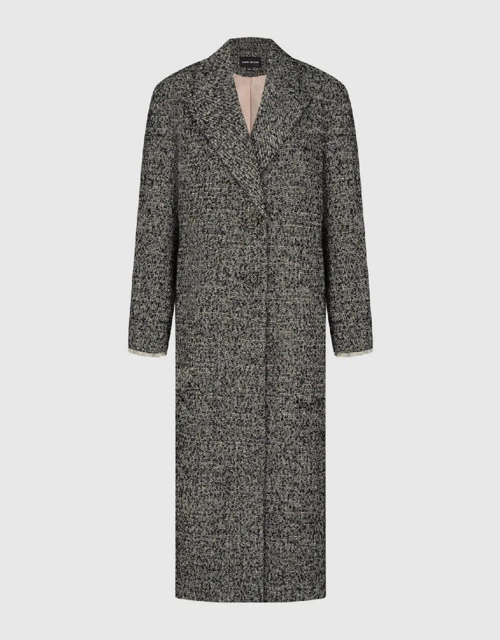 Peak Lapel Straight Blazer Coat sold by Urban Revivo product image thumbnail 2