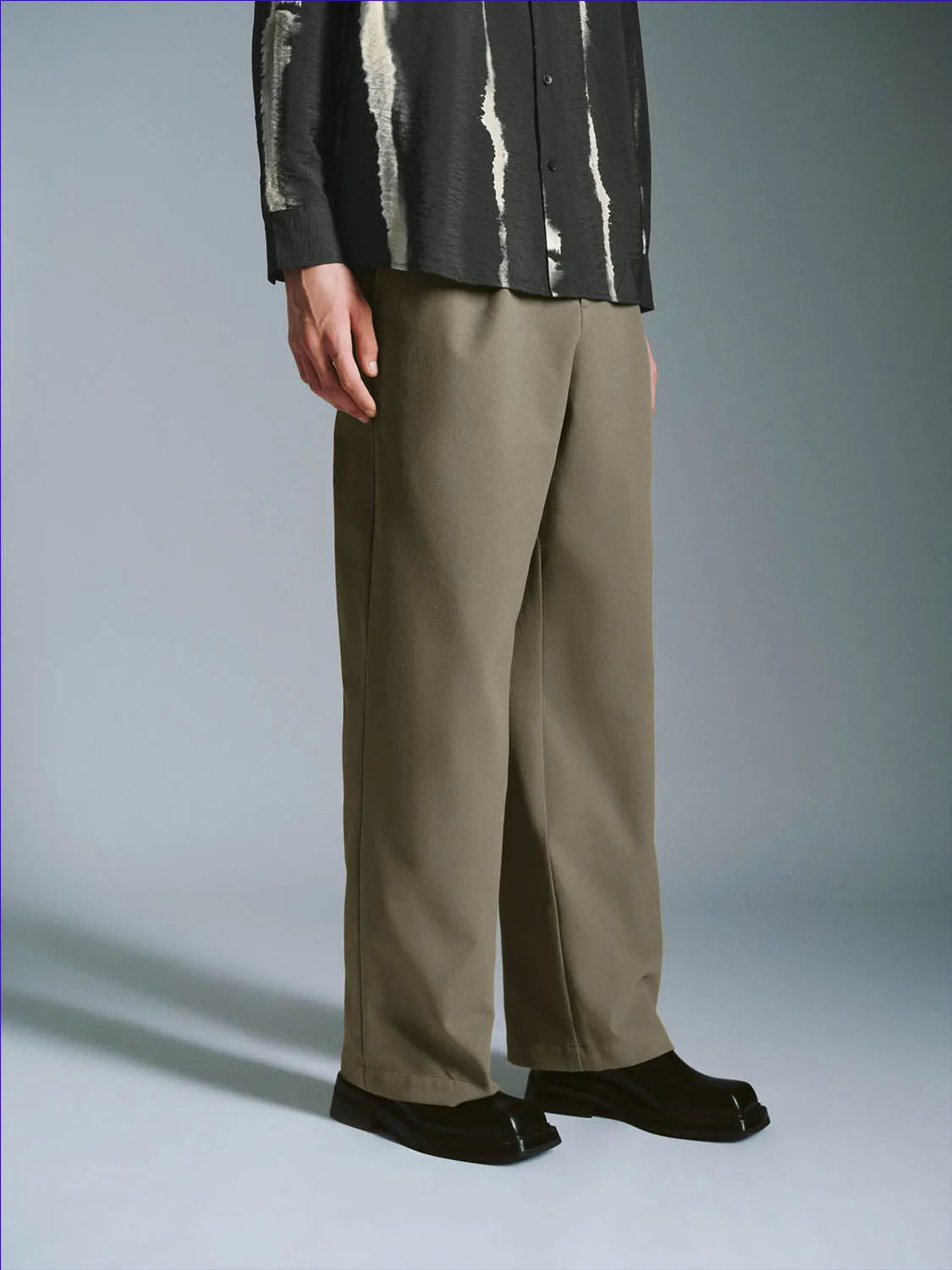 Wide-Leg Pants sold by Urban Revivo product image thumbnail 3