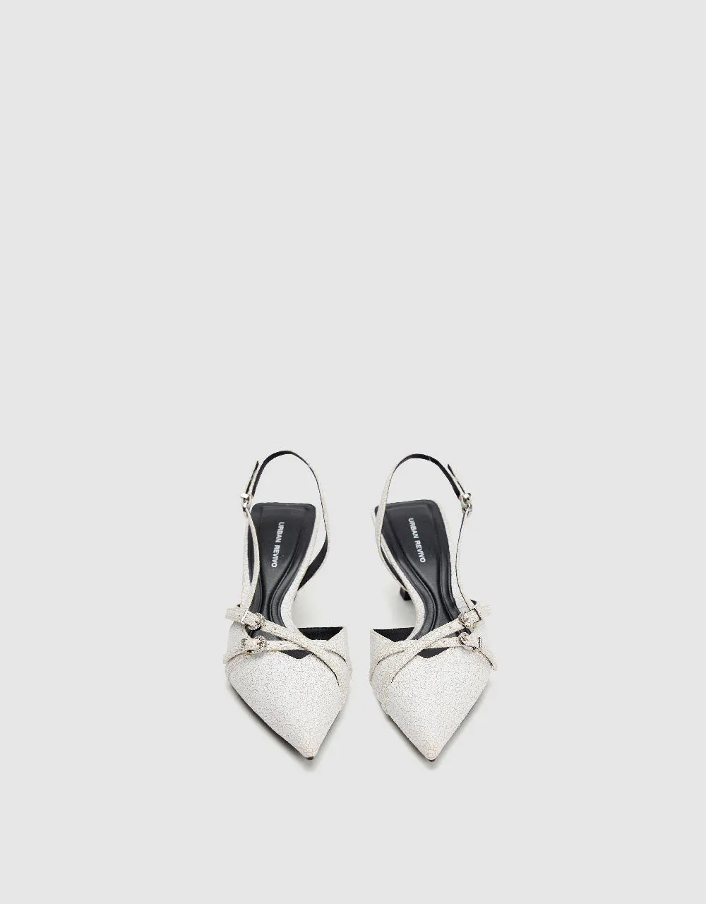 Vegan Leather Pointed Toe Slingbacks sold by Urban Revivo product image thumbnail 4