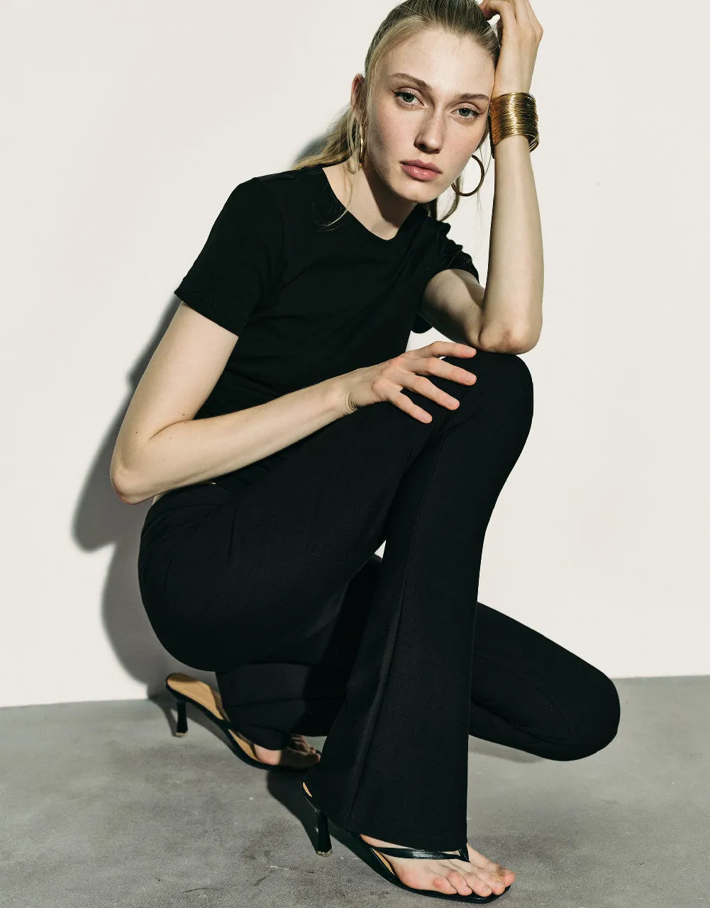 Asymmetric Ruched T-Shirt sold by Urban Revivo product image thumbnail 3