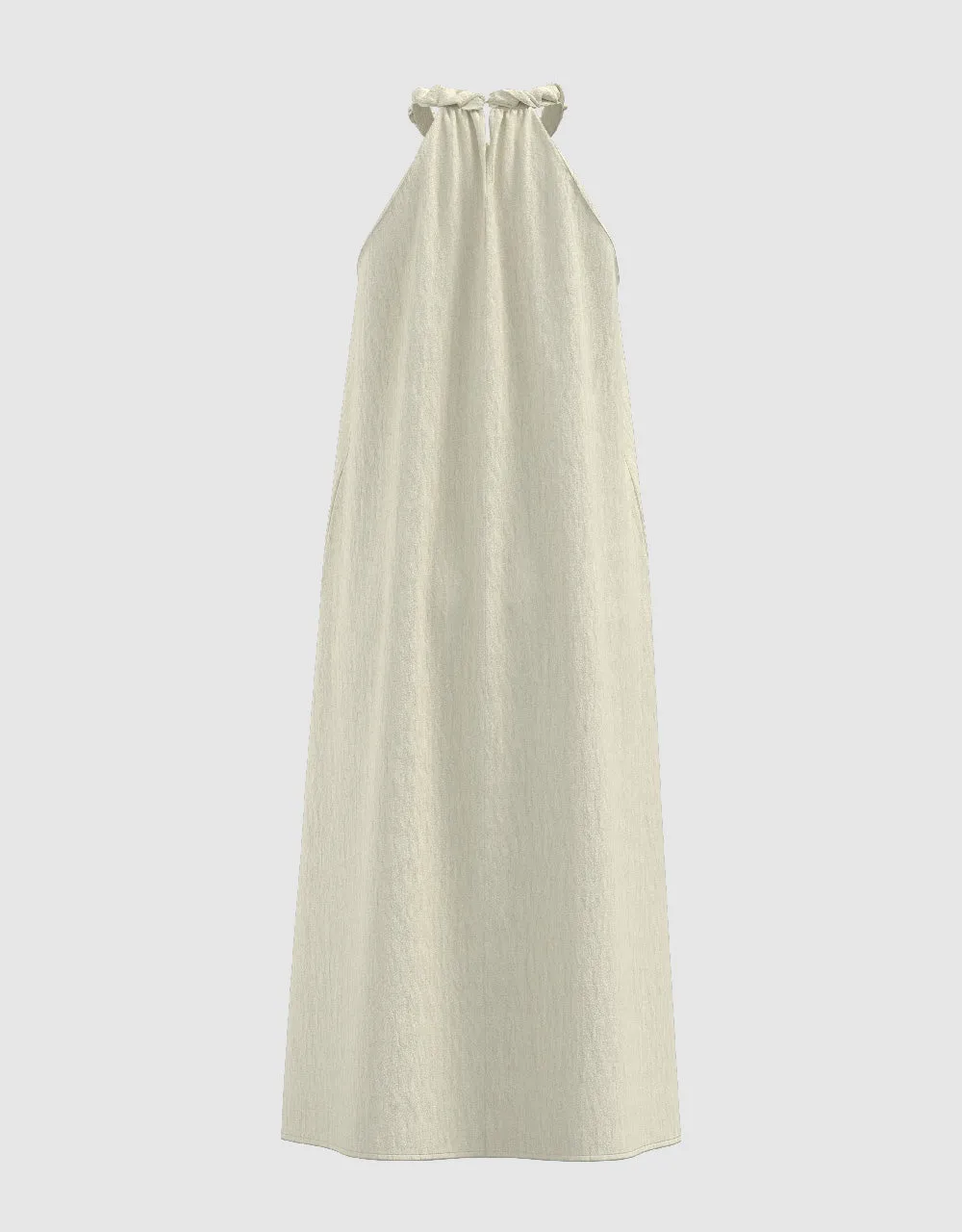 Halter Neck A-Line Dress sold by Urban Revivo product image thumbnail 5