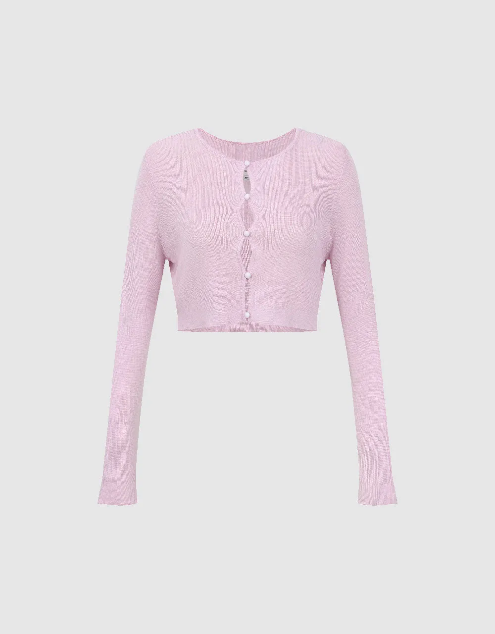 Crew Neck Knitted Cardigan sold by Urban Revivo product image thumbnail 4