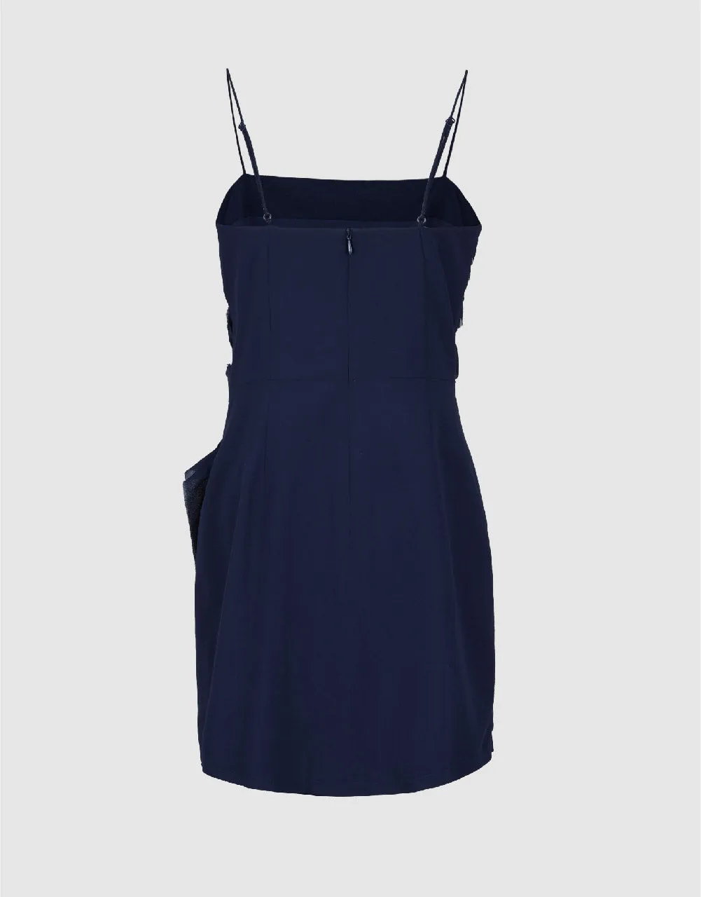 Ruffle Off-Shoulder Straight Cami Dress sold by Urban Revivo product image thumbnail 5