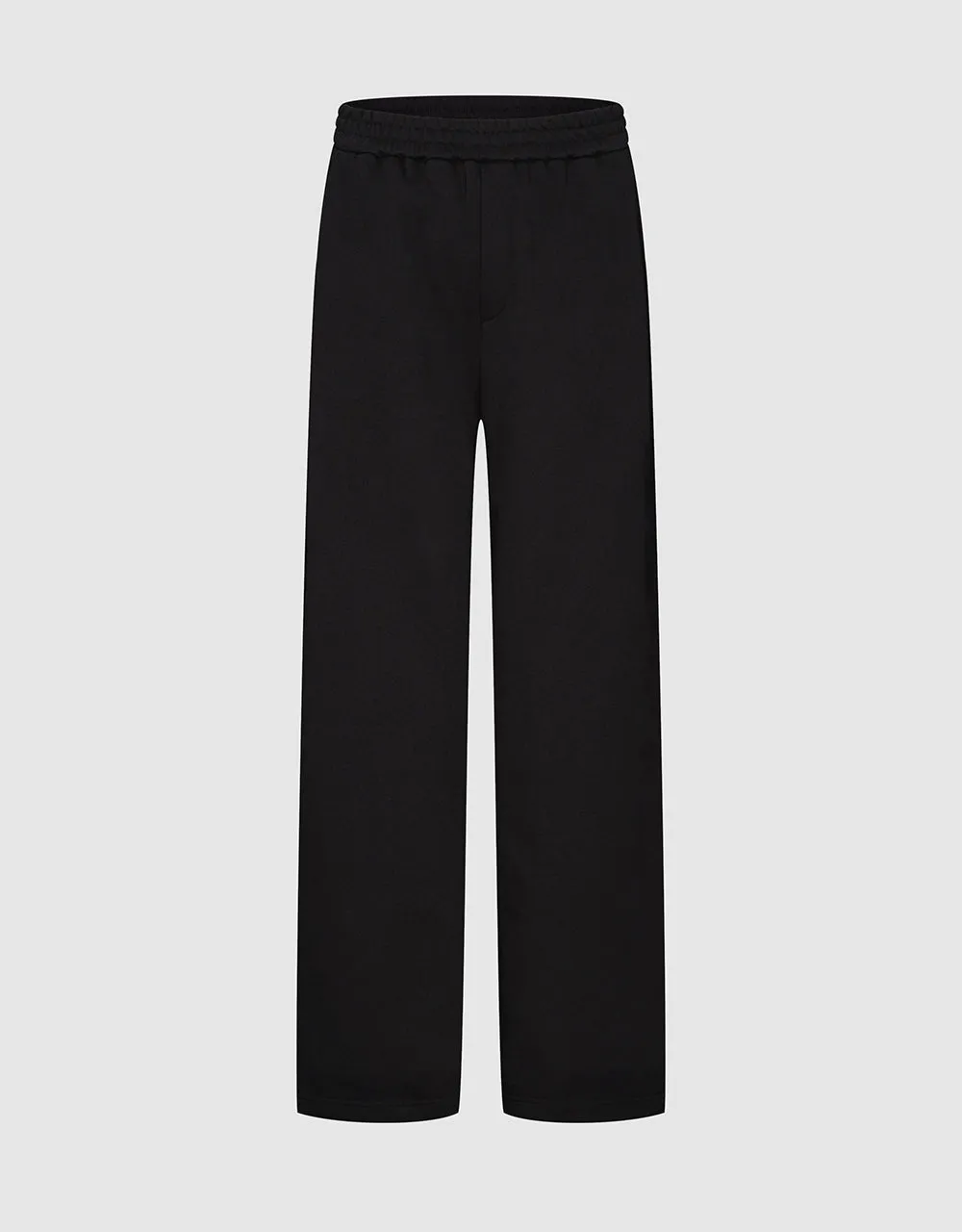 Elastic Waist Wide-Leg Knitted Pants sold by Urban Revivo product image thumbnail 3