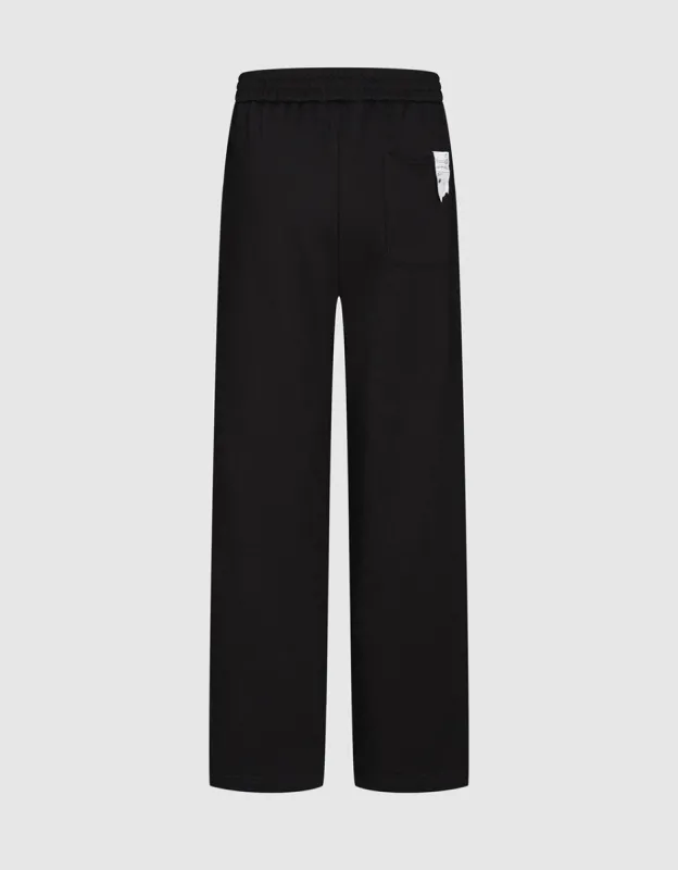 Elastic Waist Wide-Leg Knitted Pants sold by Urban Revivo