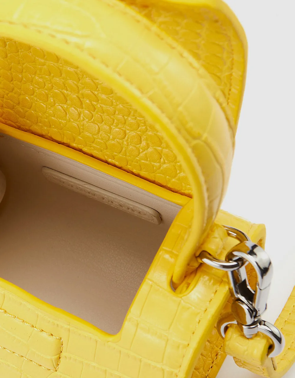 Croc Embossed Mini Shoulder Bag sold by Urban Revivo product image thumbnail 5