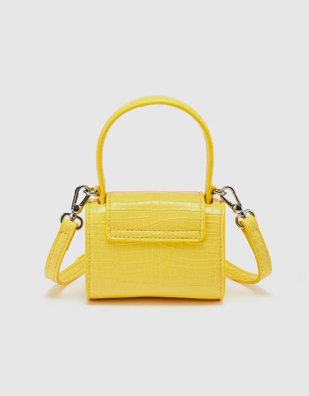 Croc Embossed Mini Shoulder Bag sold by Urban Revivo product image thumbnail 3