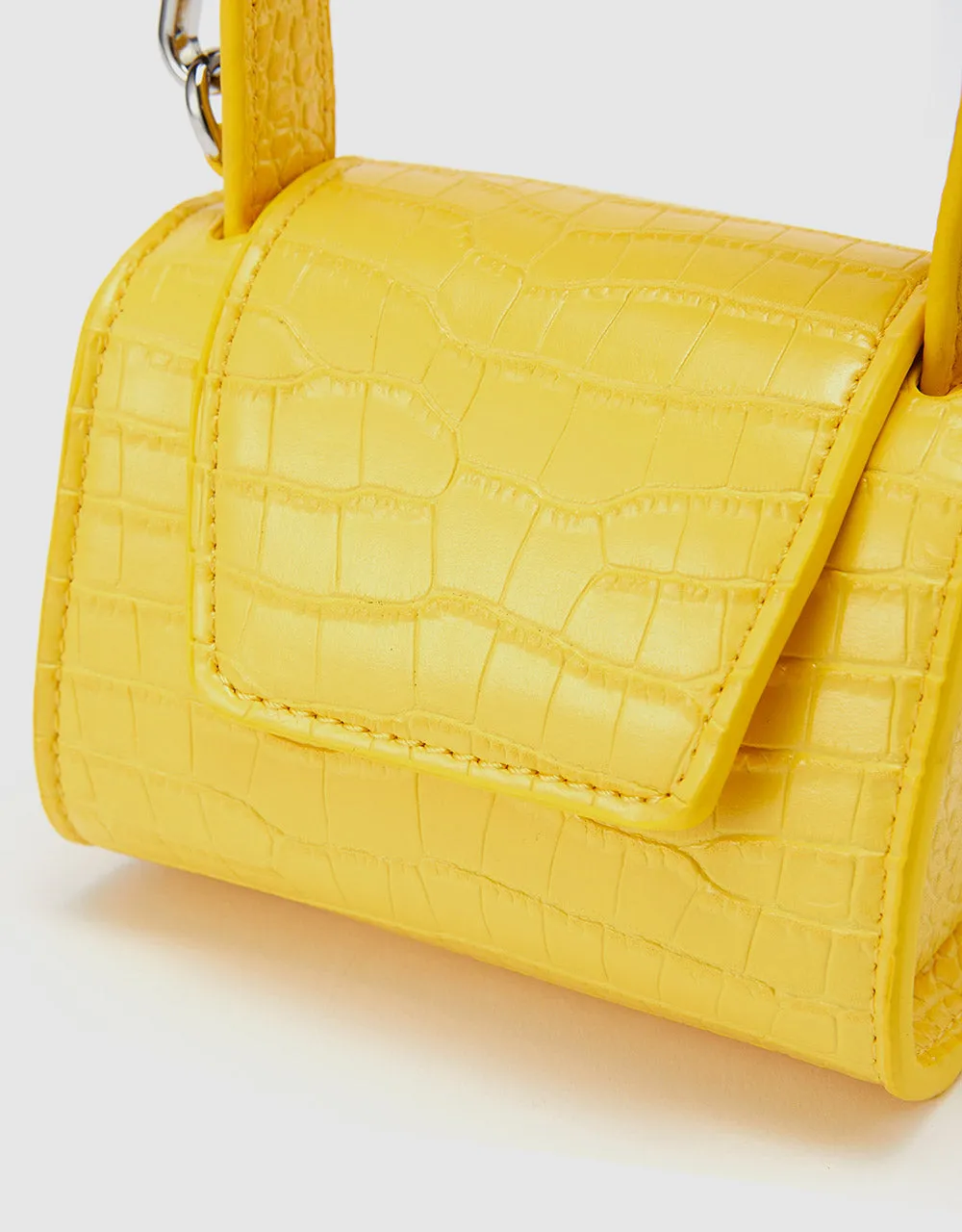 Croc Embossed Mini Shoulder Bag sold by Urban Revivo product image thumbnail 4