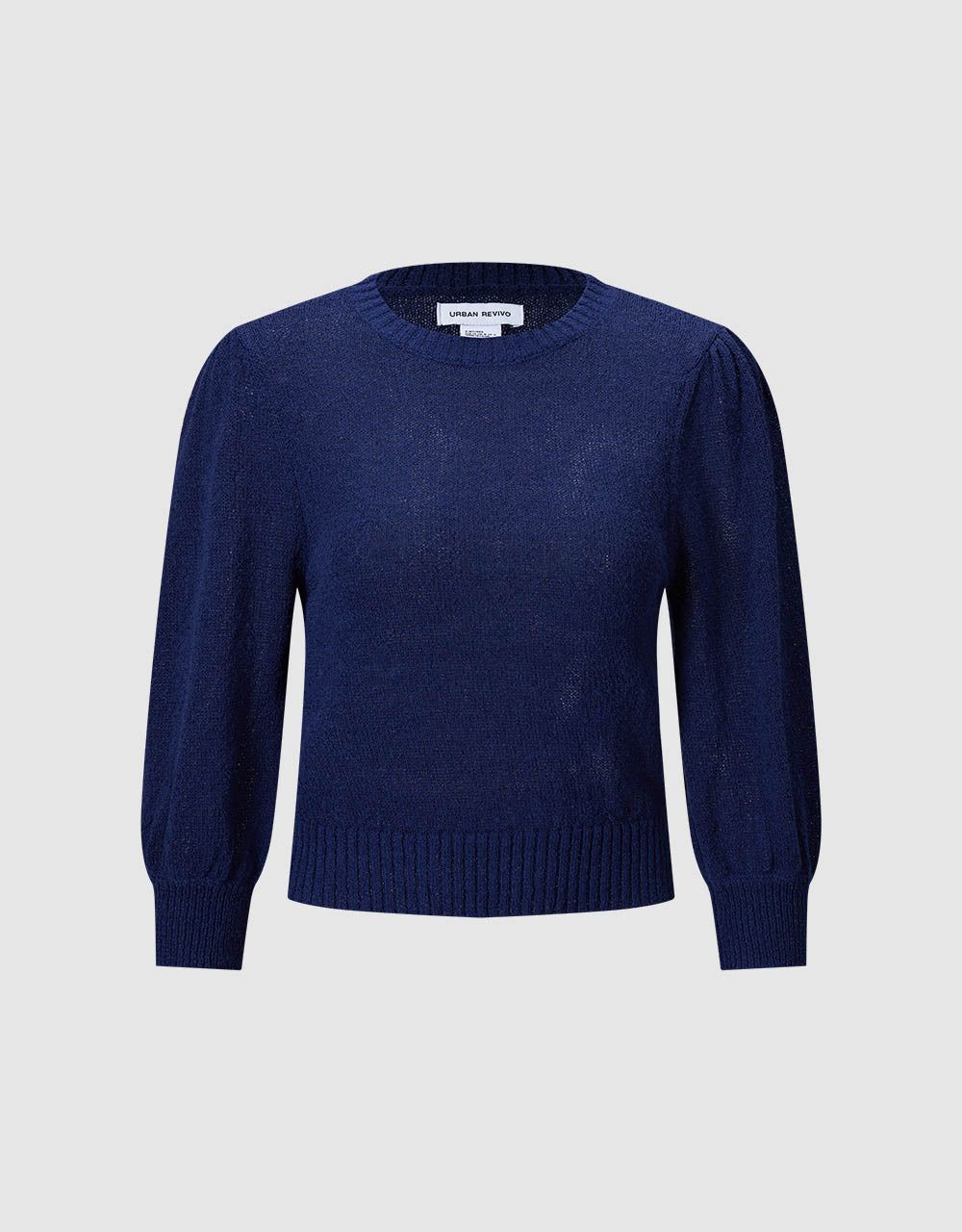Plain Cropped Sweater sold by Urban Revivo product image thumbnail 4