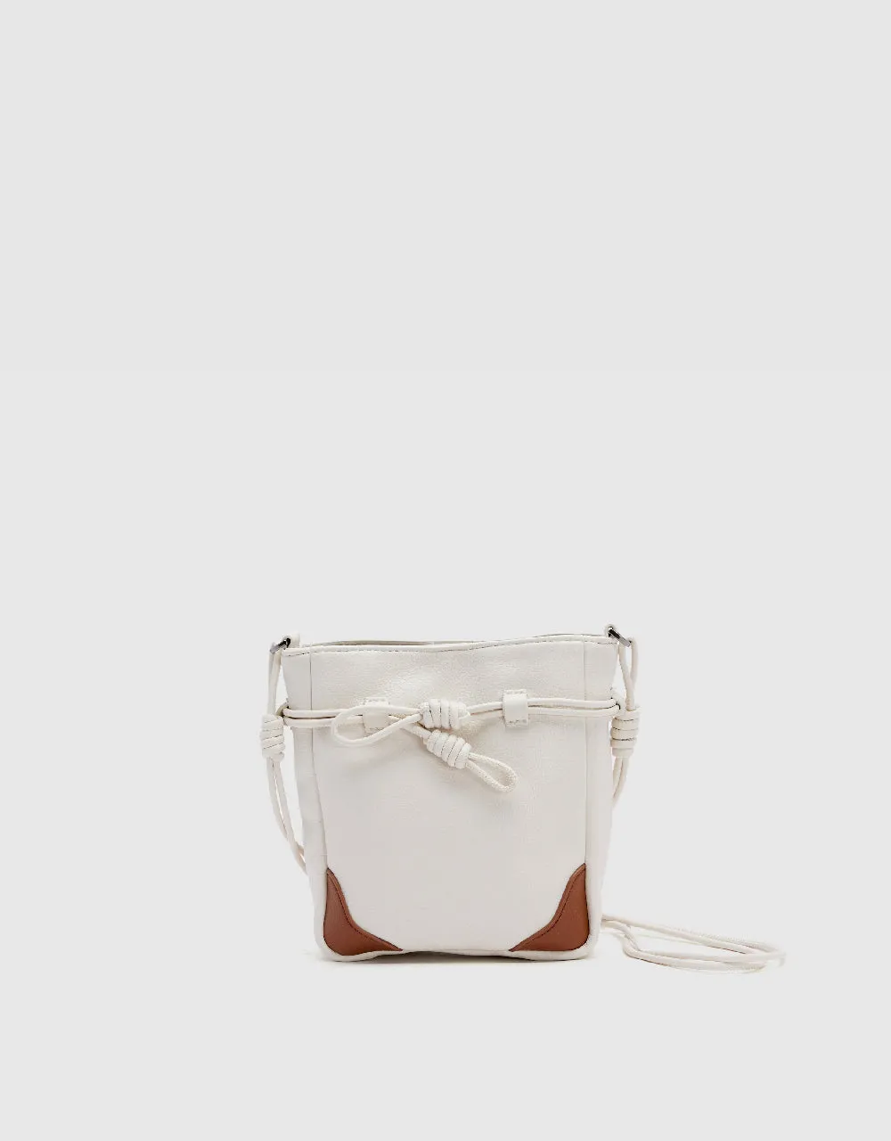 Litchi Embossed Vegan Leather Crossbody Bag sold by Urban Revivo