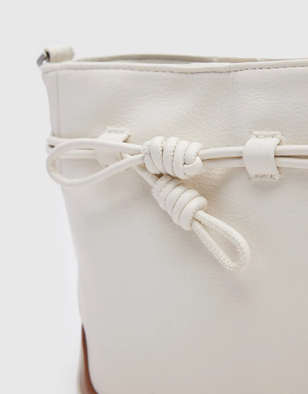 Litchi Embossed Vegan Leather Crossbody Bag sold by Urban Revivo product image thumbnail 5