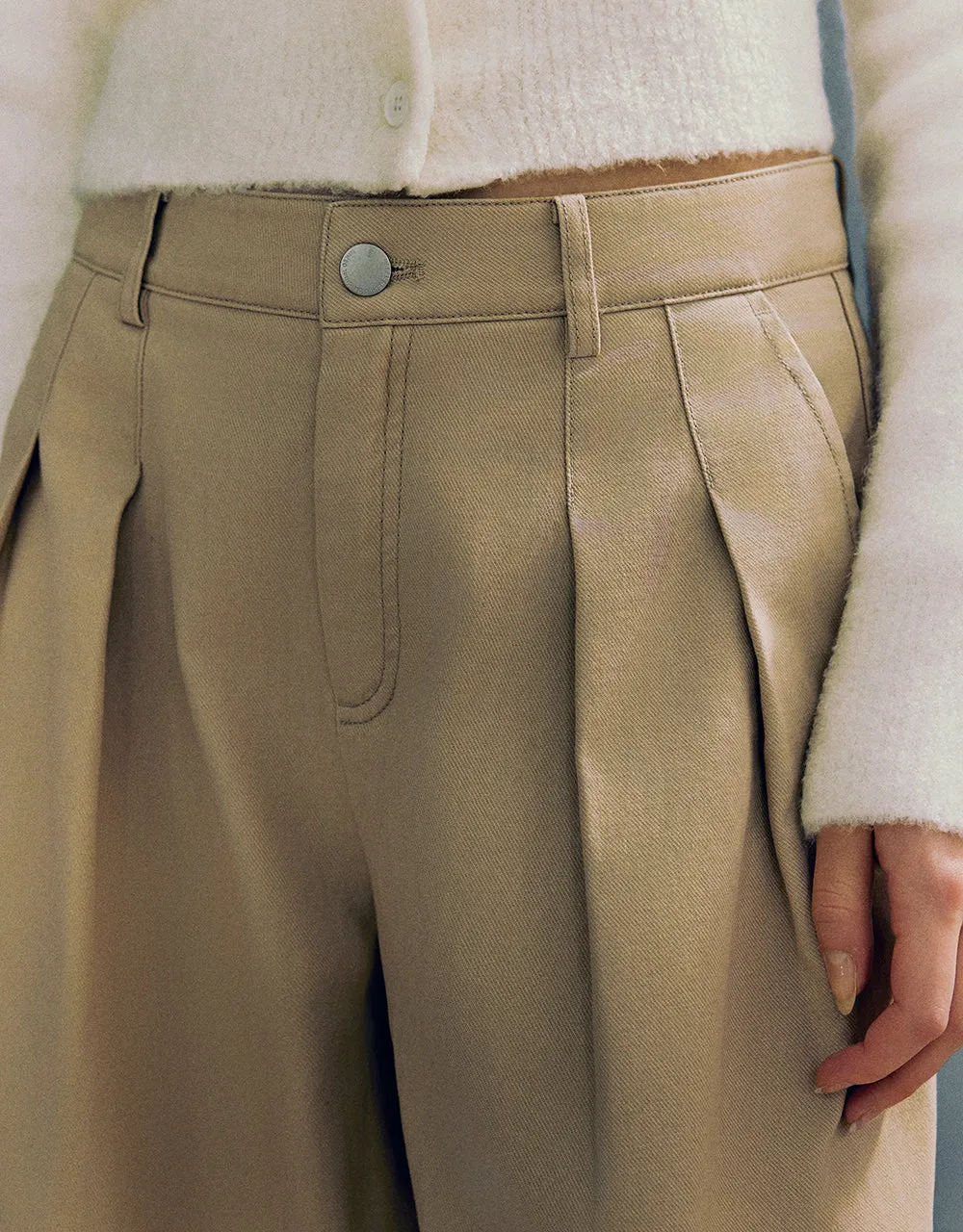 Wide-Leg Pants sold by Urban Revivo product image thumbnail 5